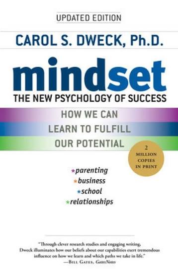Mindset by Carol Dweck